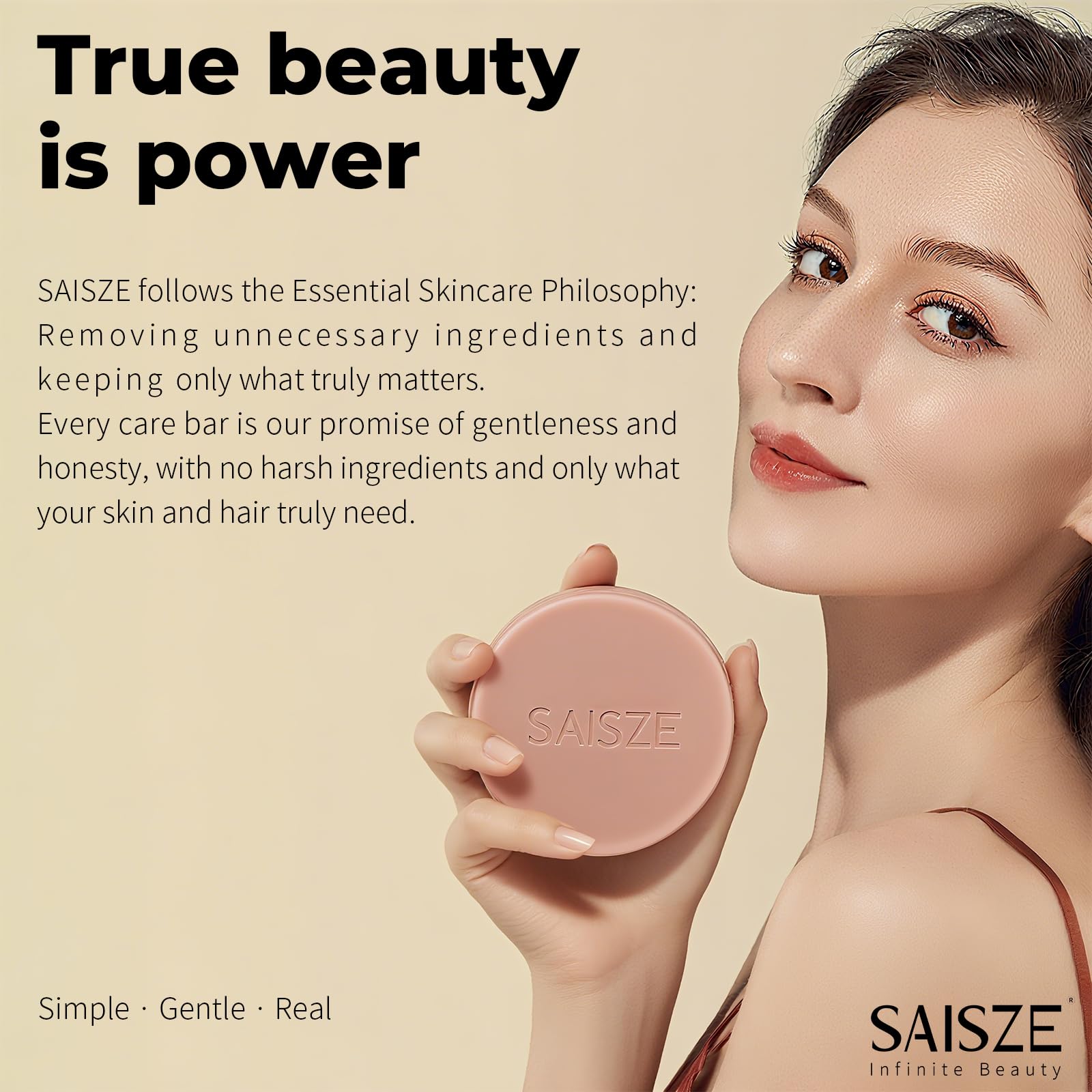 SAISZE cabello sano y brillante: sensación de suavidad duradera