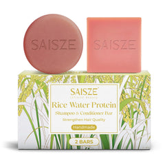 SAISZE jabón arroz agua: limpieza suave y nutrición diaria para el cabello