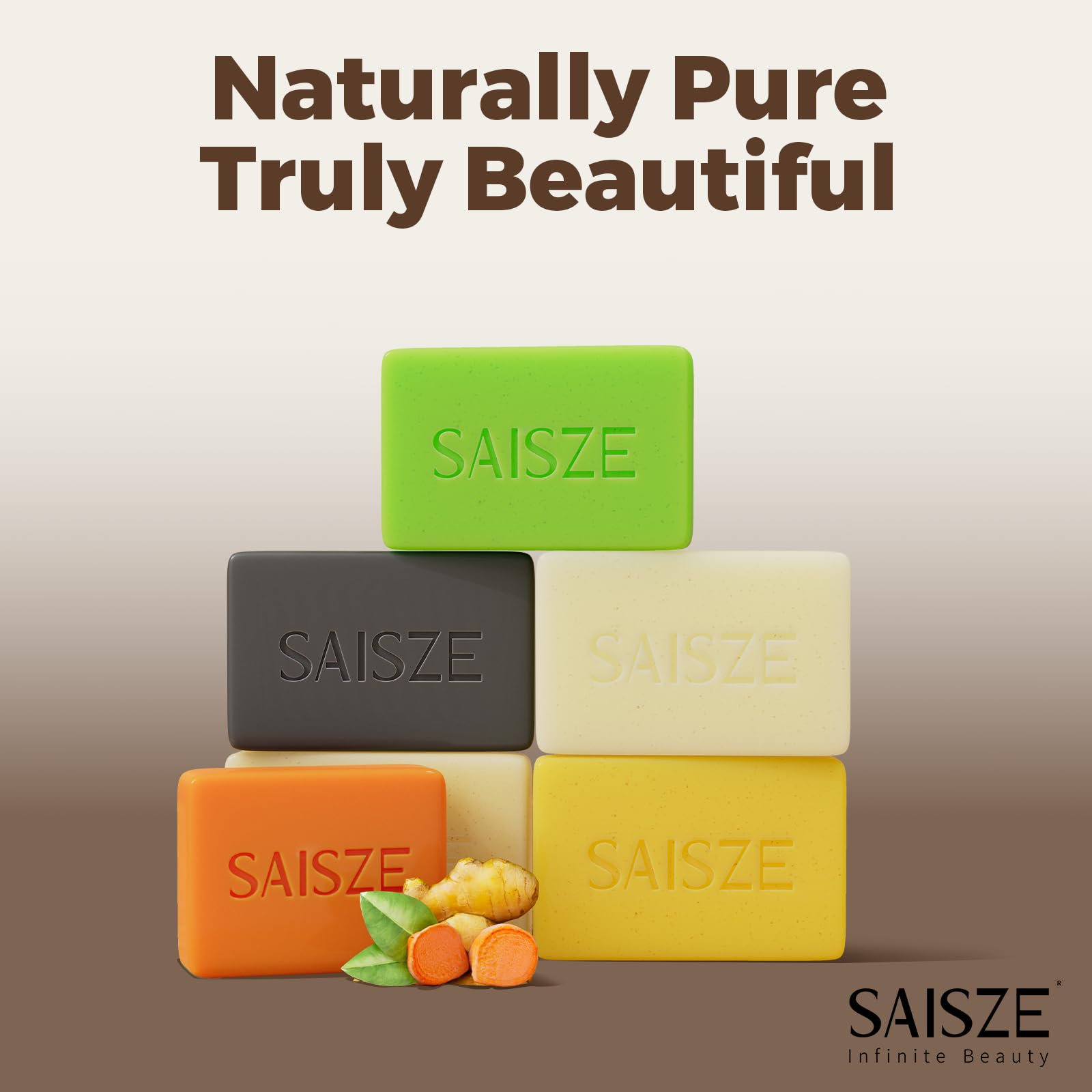 SAISZE Jabon Envase Sostenible Cruelty-Free: empaque responsable con el producto