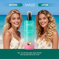 SAISZE Sea Salt Spray, textura natural y flexible para ondas de playa.