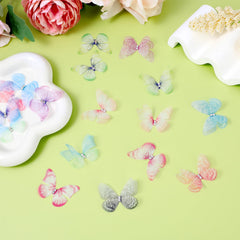 Mariposas de dos capas Salbsever aportan profundidad visual