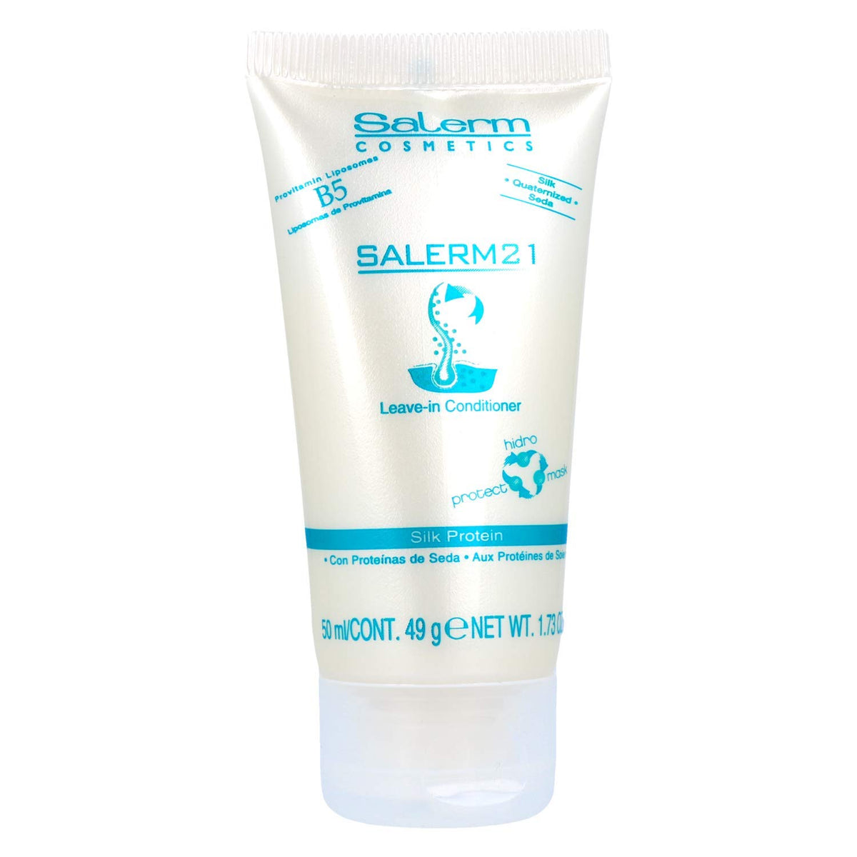 SALERM 21 B5 botella: cuidado profundo con proteína de seda para cabello suave y protegido