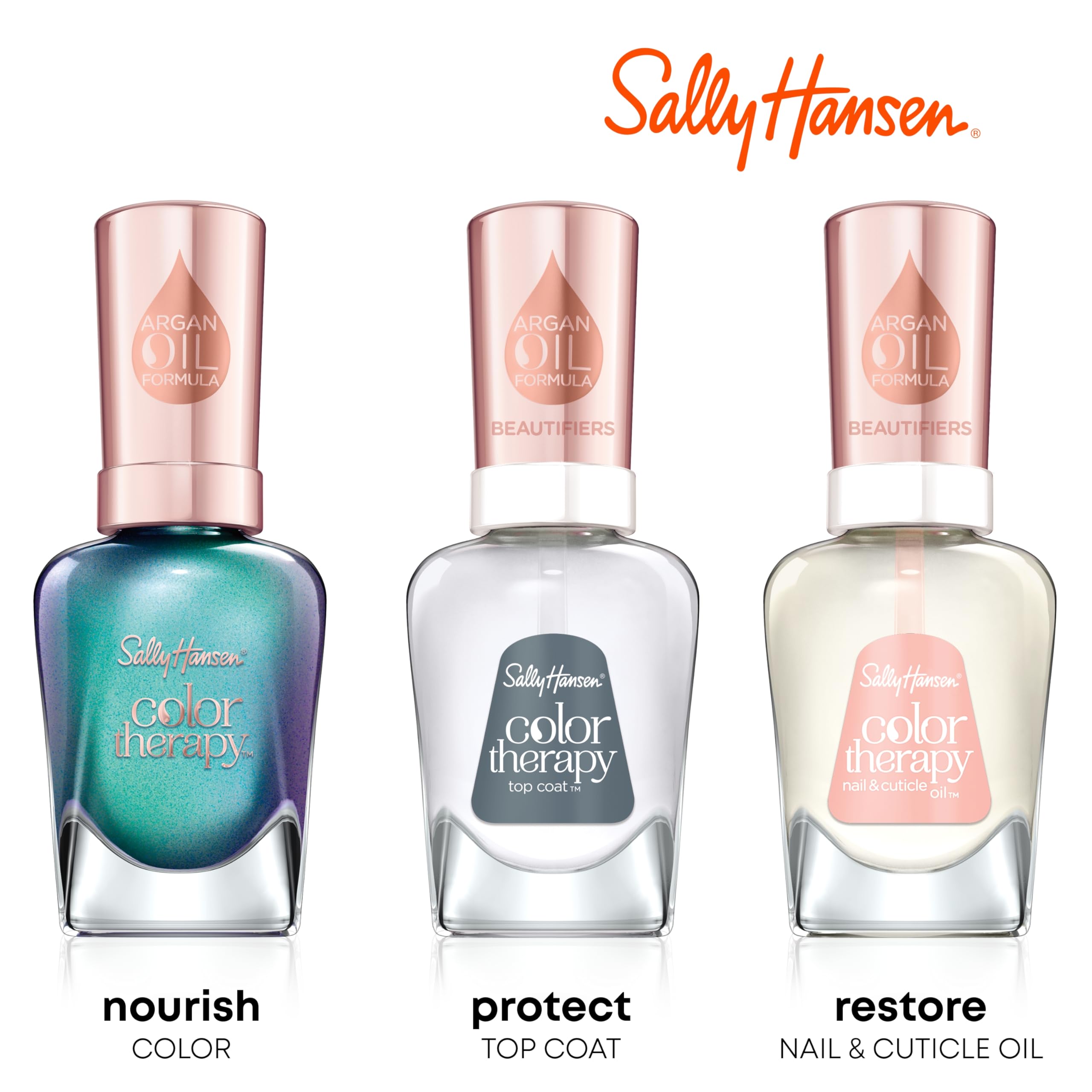 Acabado profesional en casa con esmalte Sally Hansen Color Therapy