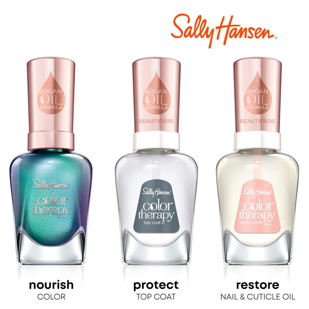 Acabado profesional en casa con esmalte Sally Hansen Color Therapy
