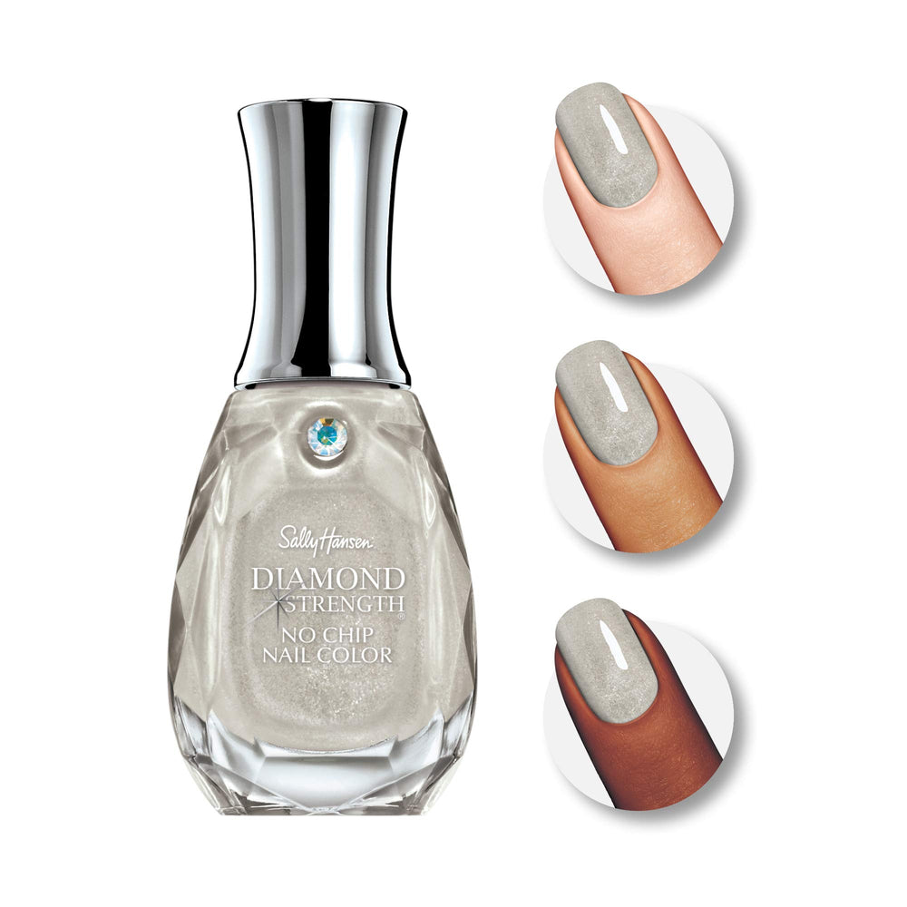 Sally Hansen Diamond Strength acabado translucidido con destellos iridiscentes