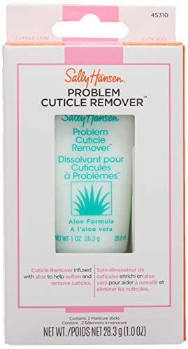 Sally Hansen Disolución de cutículas gruesas, proceso rápido para uñas listas para esmalte.