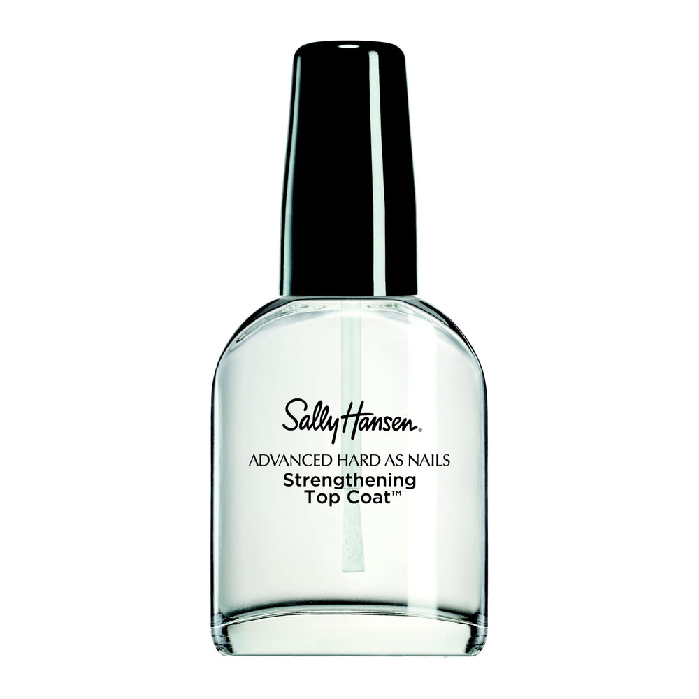 Sally Hansen: capa superior endurecedora en botella para endurecer uñas y brillo.