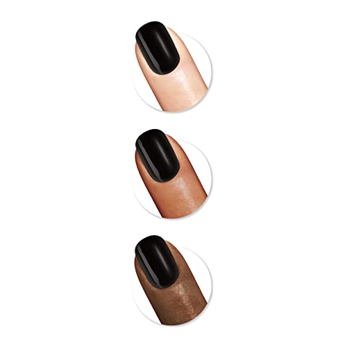 Aplicación en casa con Sally Hansen Insta Dri GLAAD para acabado brillante.