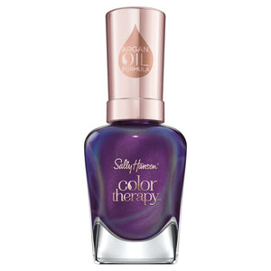 Sally Hansen Terapia de Color Púrpura Euforia ofrece hidratación instantánea para uñas