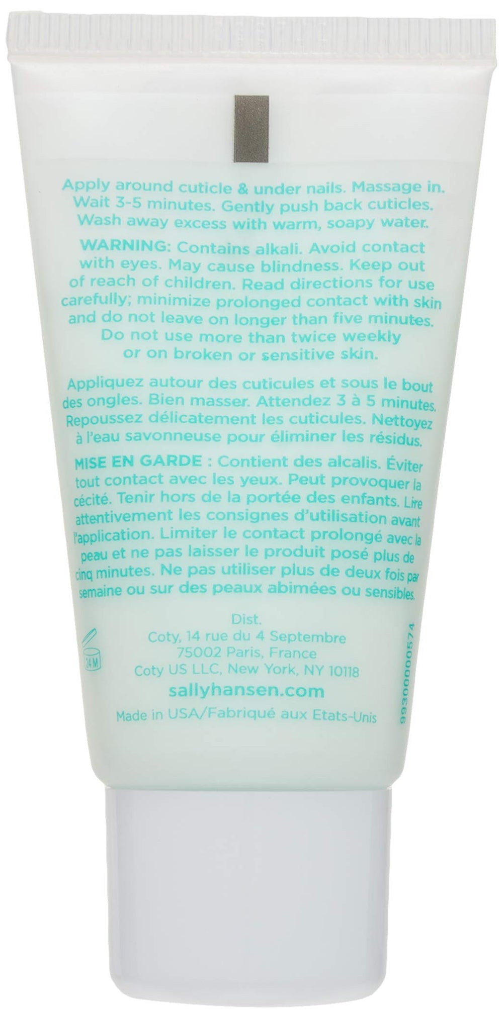 Sally Hansen Fórmula pH Balanceada, cuidado suave para uñas y cutículas.
