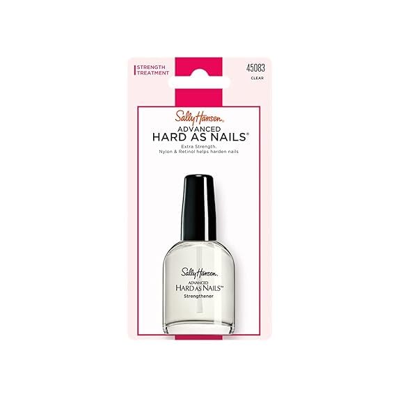 Sally Hansen fortaleza de uñas: aplicación rápida para sellar y fortalecer.