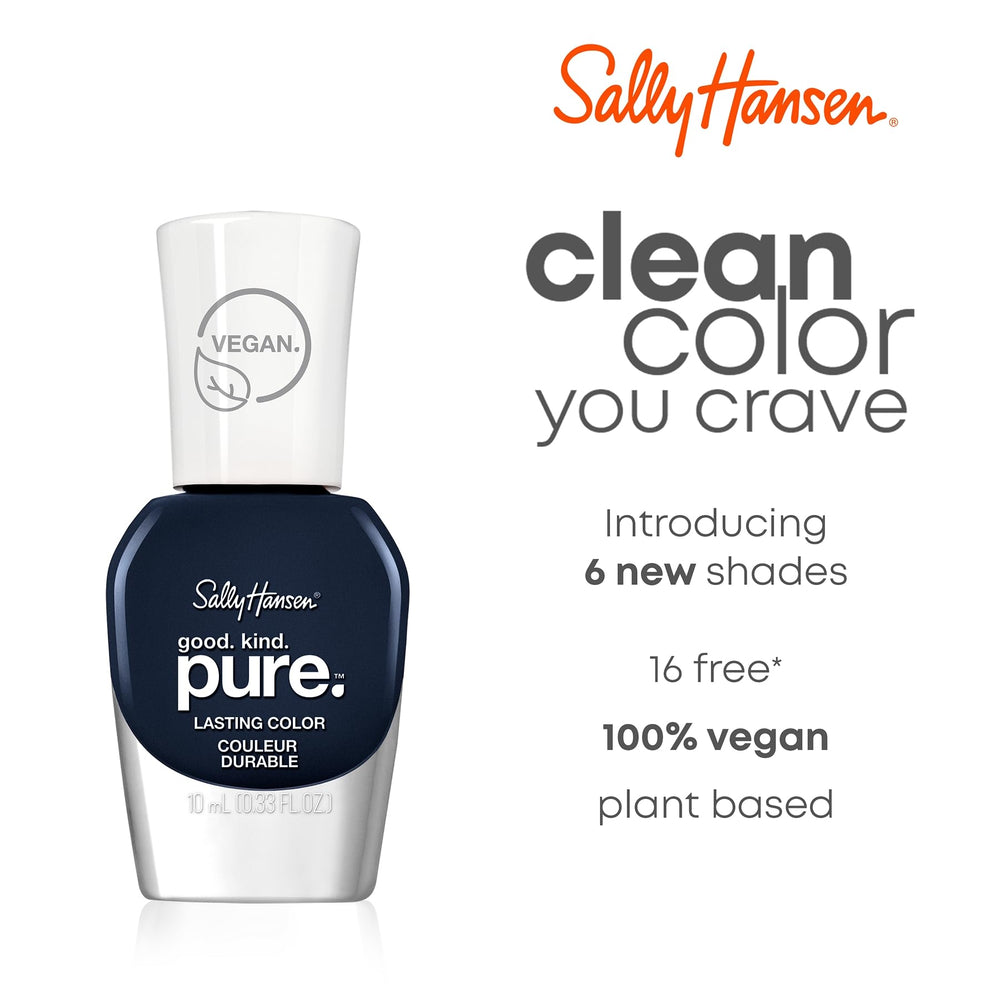 Sally Hansen Good. Kind. Pure. color opaco cobertura uniforme para uñas.