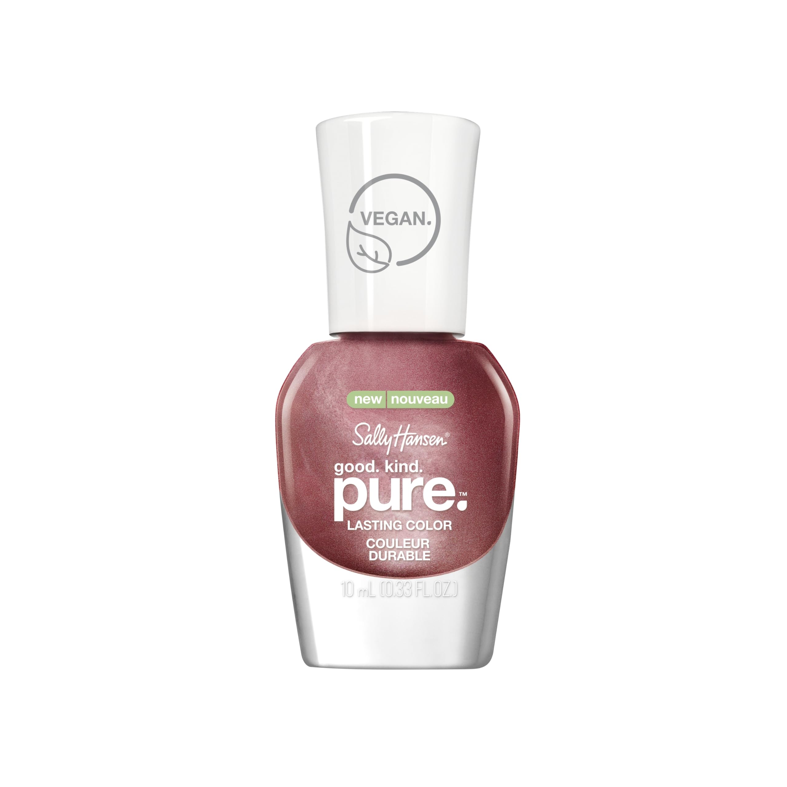 Sally Hansen Good.Kind.Pure Geoda para la Alegría - Uva en la Barra, color intenso y acabado duradero.