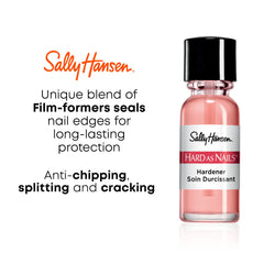 Sally Hansen Hard As Nails Natural Tint: protección de uñas frente a desgaste diario.