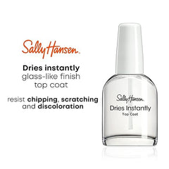 Sally Hansen Insta-Dri, acabado vidrio, brillo duradero