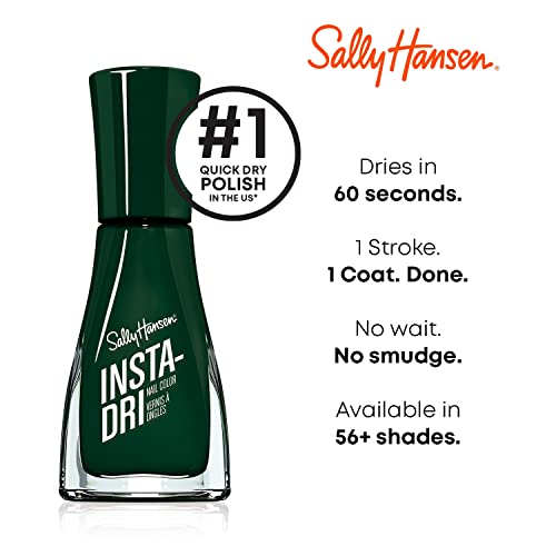 Sally Hansen Insta-Dri acabado brillante y duradero en cada capa.