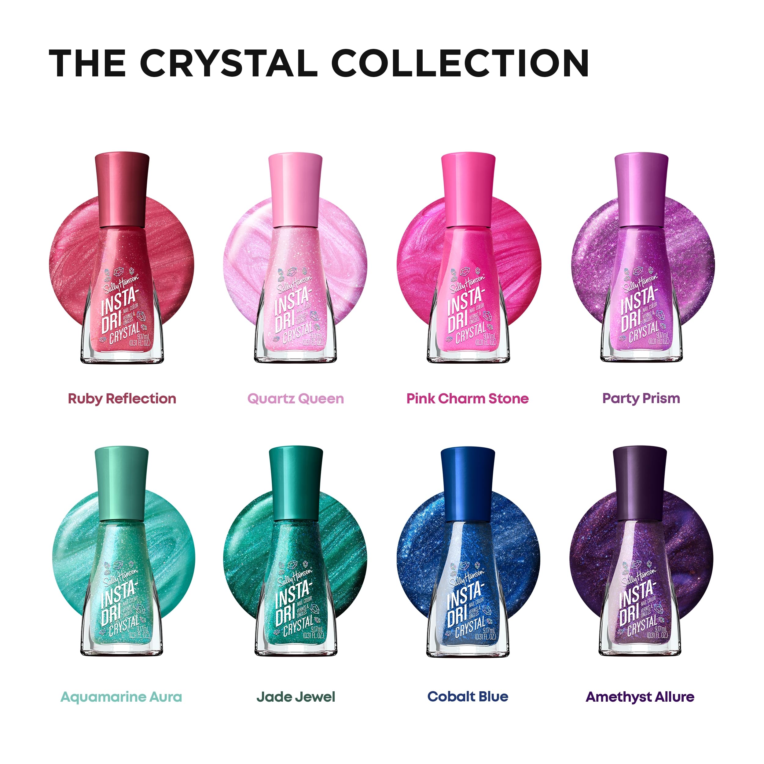 Sally Hansen Insta-Dri Crystals: perfecto para eventos gracias al secado rápido