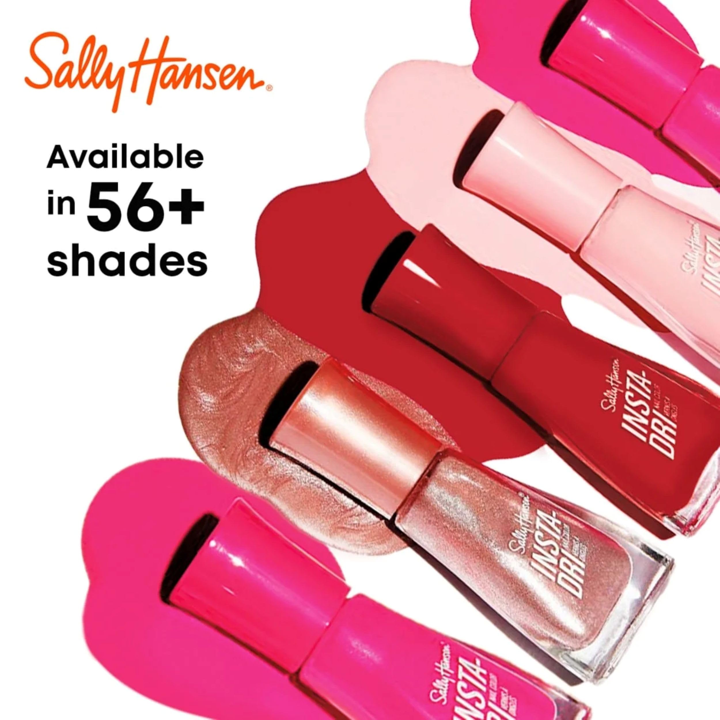 Sally Hansen Insta-Dri Crystals: cepillo de precisión para manicura limpia en casa