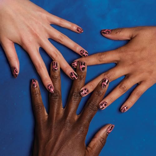 Sally Hansen Insta-Dri efecto crackle 1, transformación visual en la uña