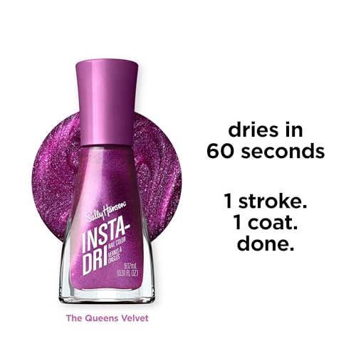 Sally Hansen Insta-Dri: acabado brillante y duradero.