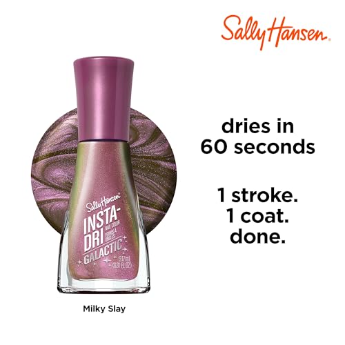 Sally Hansen Insta-Dri Galactic, acabado brillante realza el color.