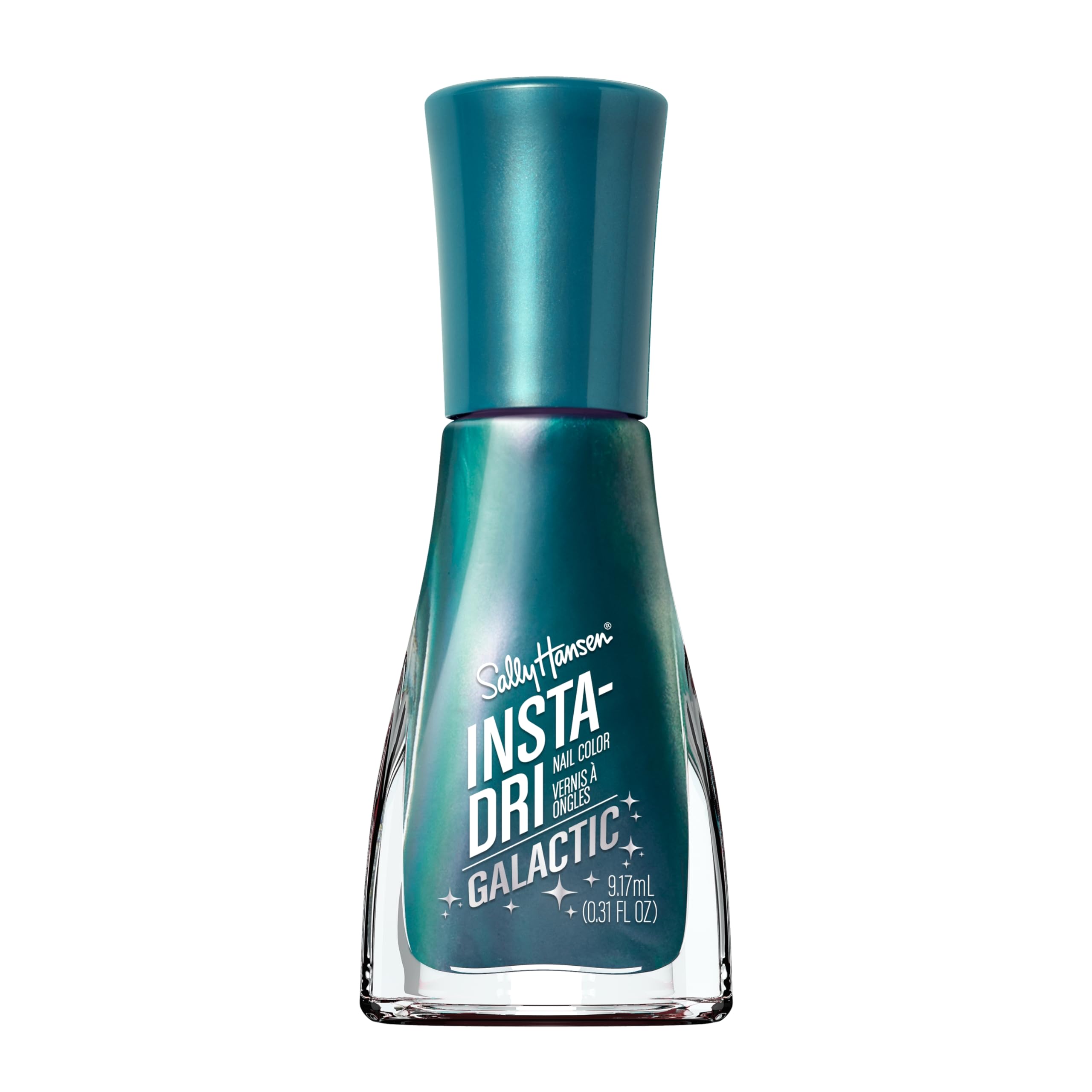 Sally Hansen Insta-Dri Galactic, brocha precisa para aplicación uniforme.