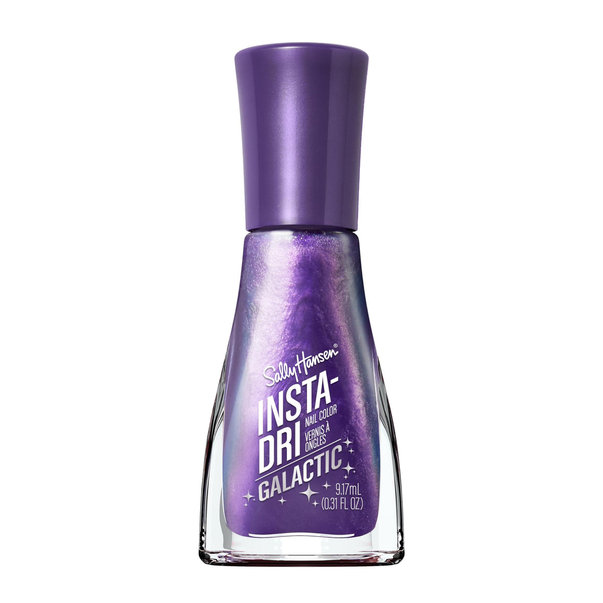 Sally Hansen Insta-Dri Galactic Planeta Purpura: tono iridiscente para uñas llamativas