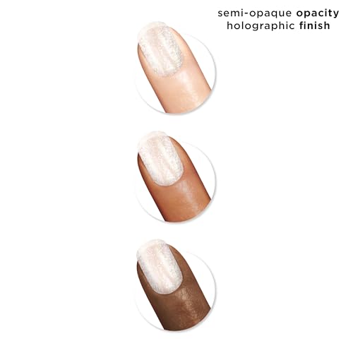 Sally Hansen Insta-Dri Holo-Glow: pincel de precisión para manicura en casa.