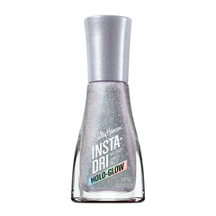 Sally Hansen Insta-Dri Holo-Glow: botella con brillo holográfico para un look impactante.