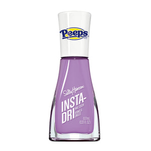 Sally Hansen Insta Dri PEEPS Lavanda, botella mostrando secado rápido para color uniforme