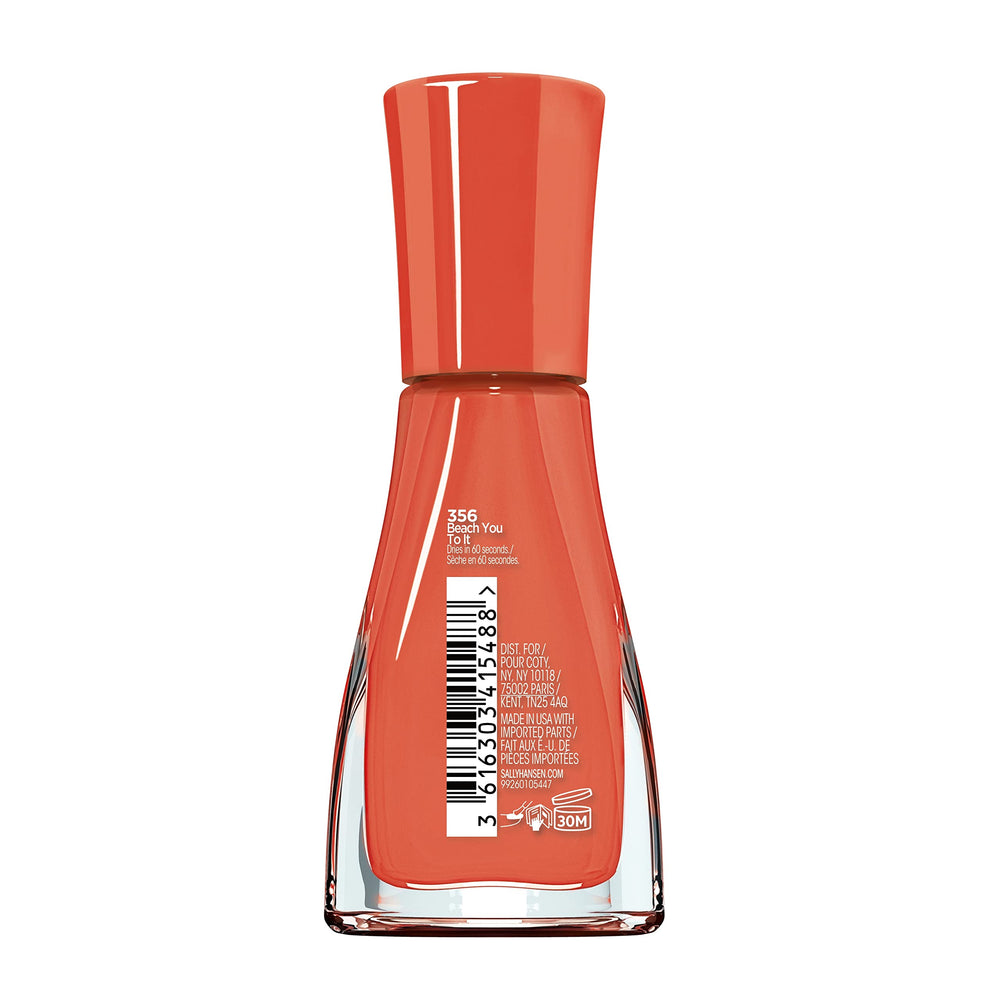 Pincel de precisión de Sally Hansen Insta-Dri para aplicación limpia.