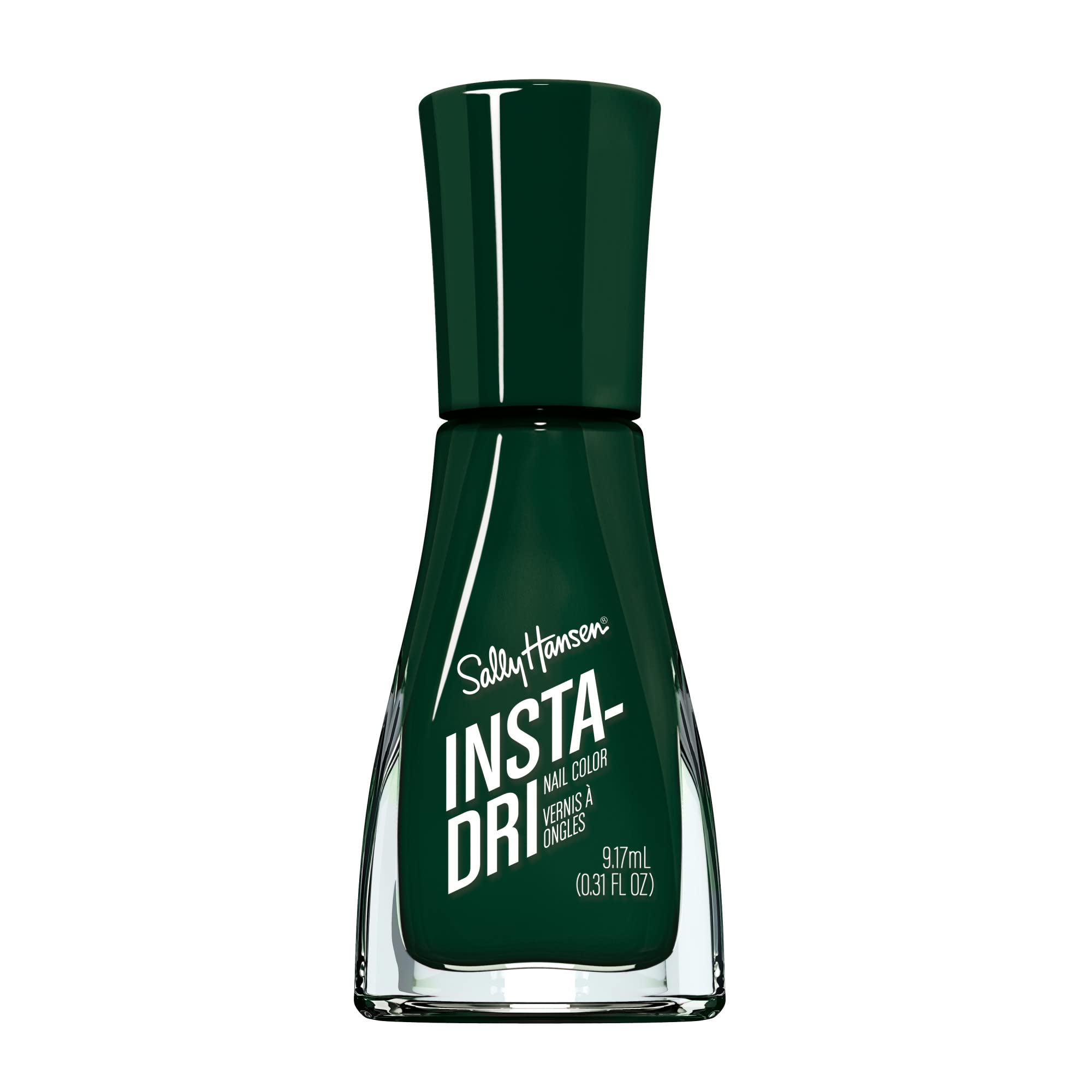 Sally Hansen Insta-Dri pincel preciso para una aplicación suave y uniforme.