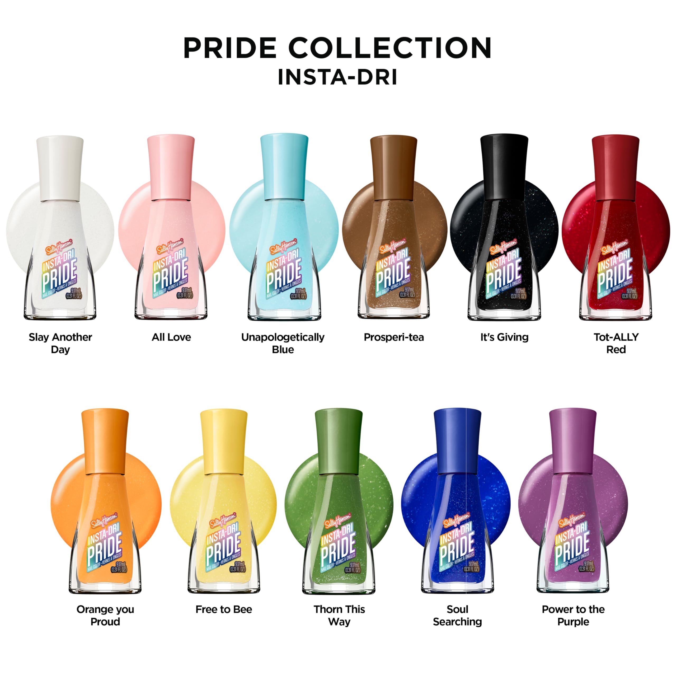 Sally Hansen Insta-Dri Pride: tono azul ideal para festividades y Pride