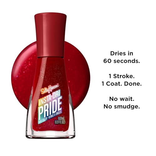 Sally Hansen Insta-Dri Pride, secado en 60 segundos para manicura exprés.