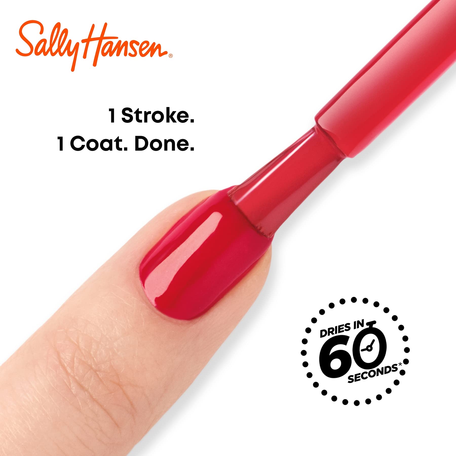 Sally Hansen Insta-Dri tono opaco Powerslide para un look audaz
