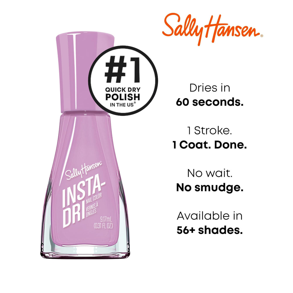 Sally Hansen Insta-Dri tono Lavanda Claro para look suave diario.