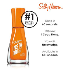 Sally Hansen Insta-Dri, una capa única para aplicación rápida.