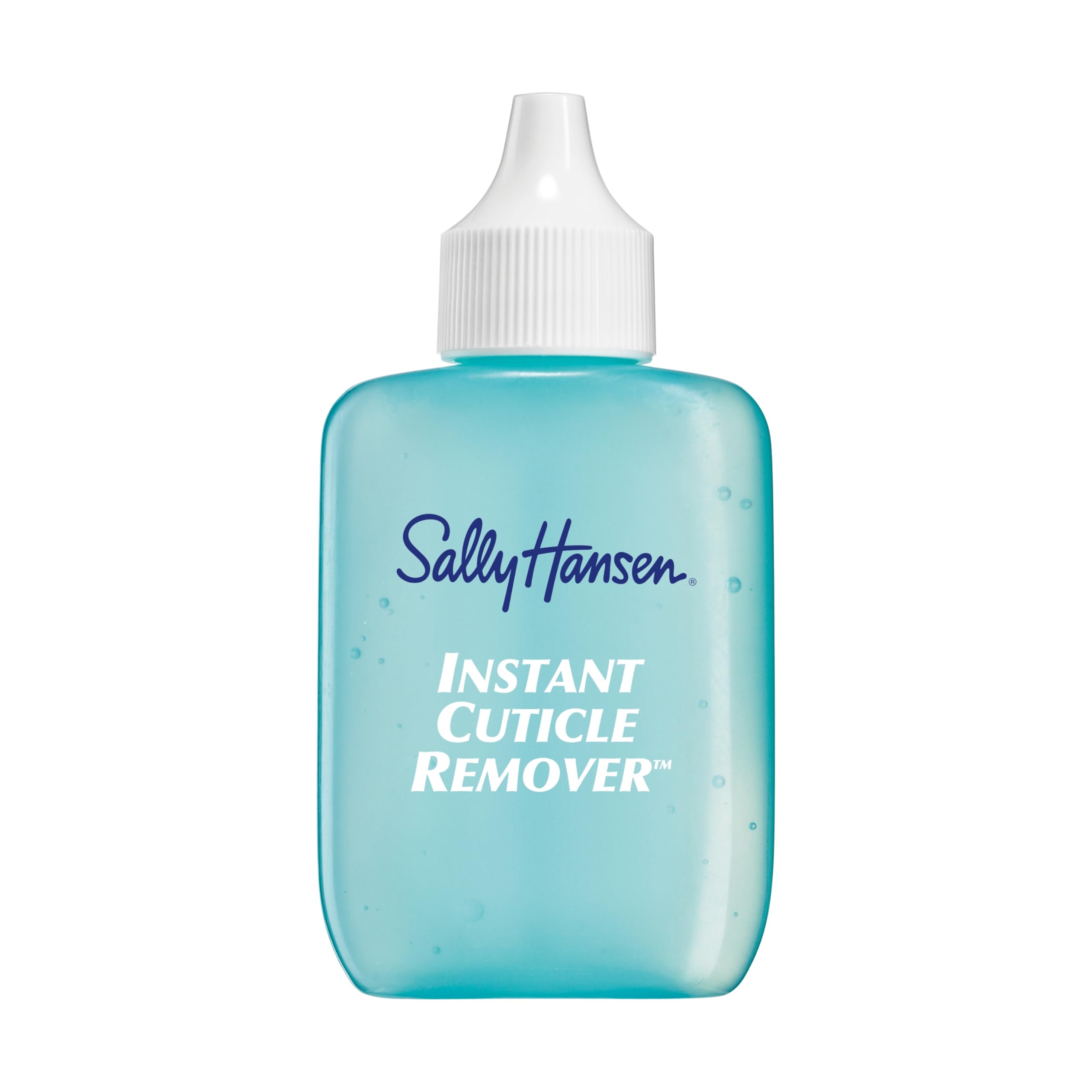 Sally Hansen Instant Cuticle Remover, bote, facilita la preparación de uñas.
