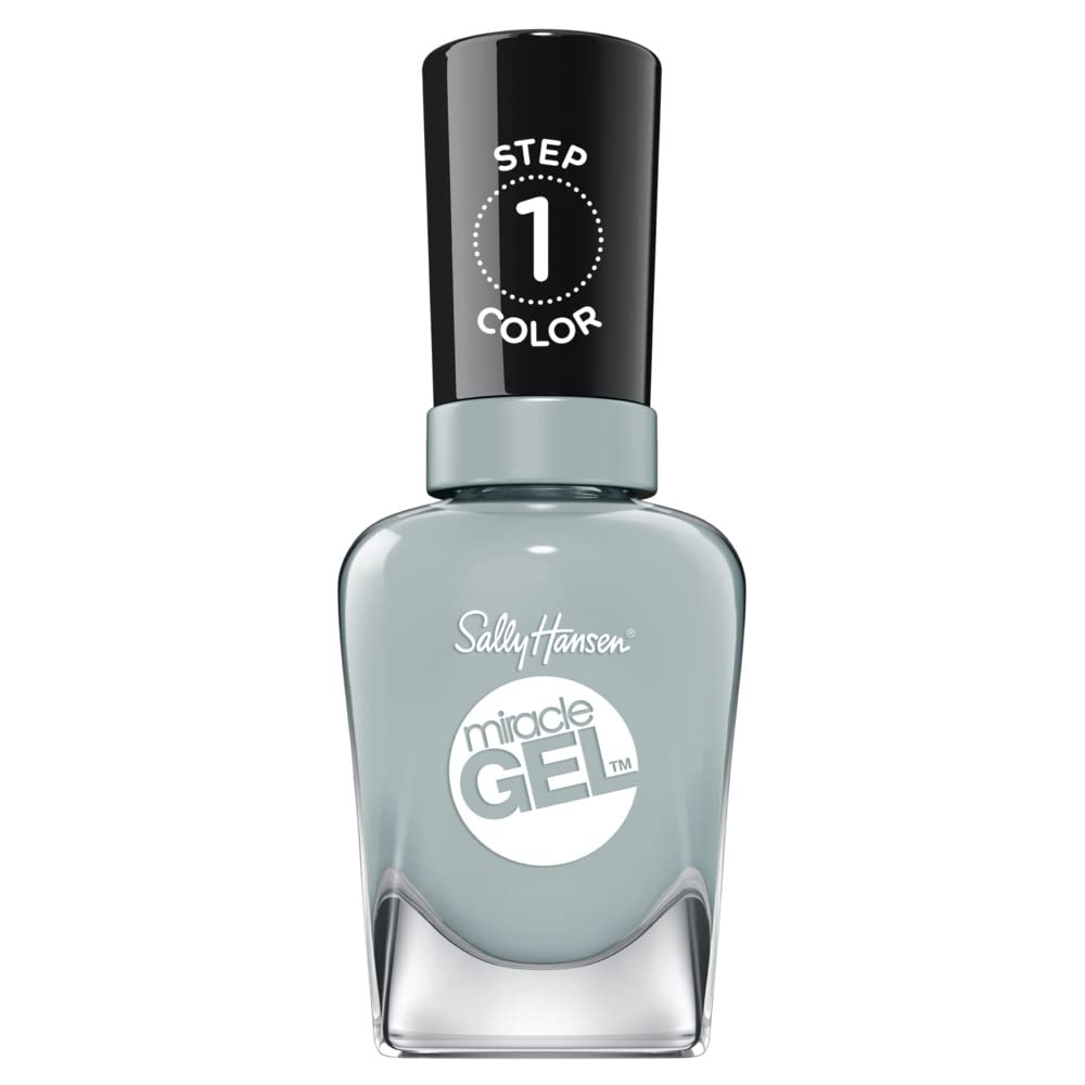 Sally Hansen Miracle Gel Giving Altitude, botella de esmalte en primer plano