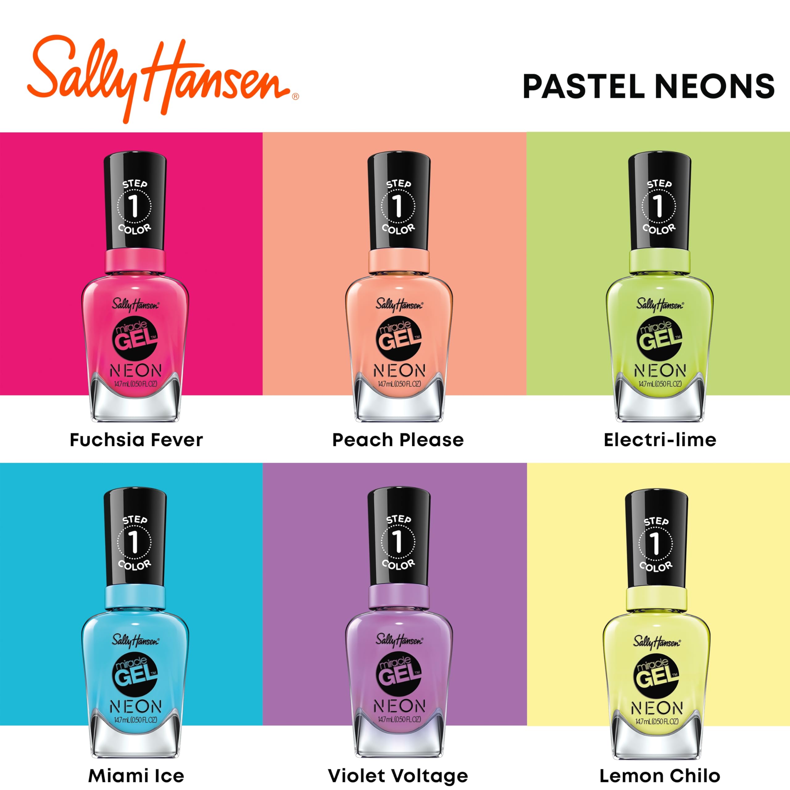 Sally Hansen Miracle Gel remoción fácil con quitaesmalte tradicional.