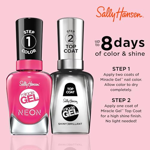 Sally Hansen Miracle Gel resistencia a golpes y desgaste.