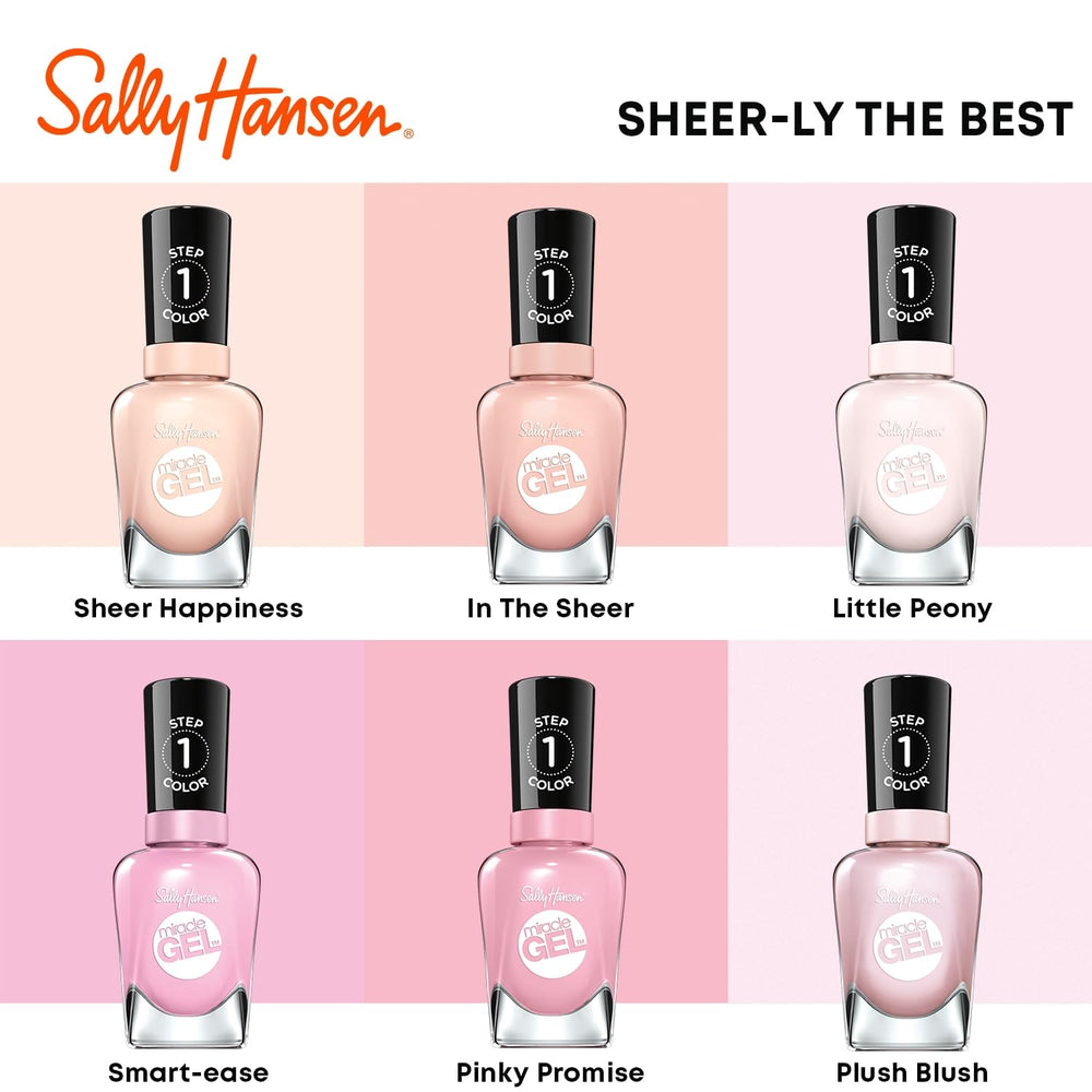 Sally Hansen Miracle Gel: fórmula resistente a las astillas para uso diario
