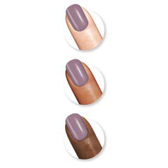Sally Hansen Miracle Gel Street Flair, capa superior brilla como salón y dura.
