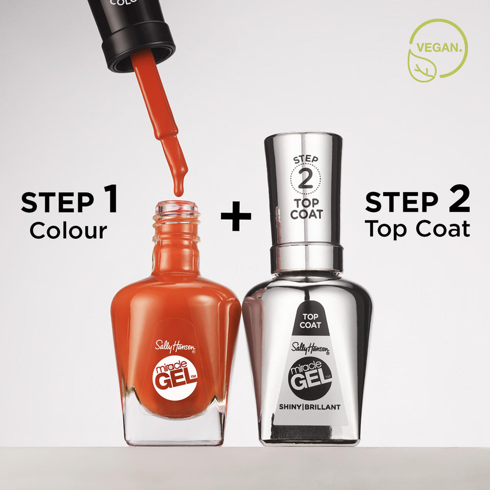 Sally Hansen Miracle Gel Street Flair, uñas pulidas para uso diario y duraderas.
