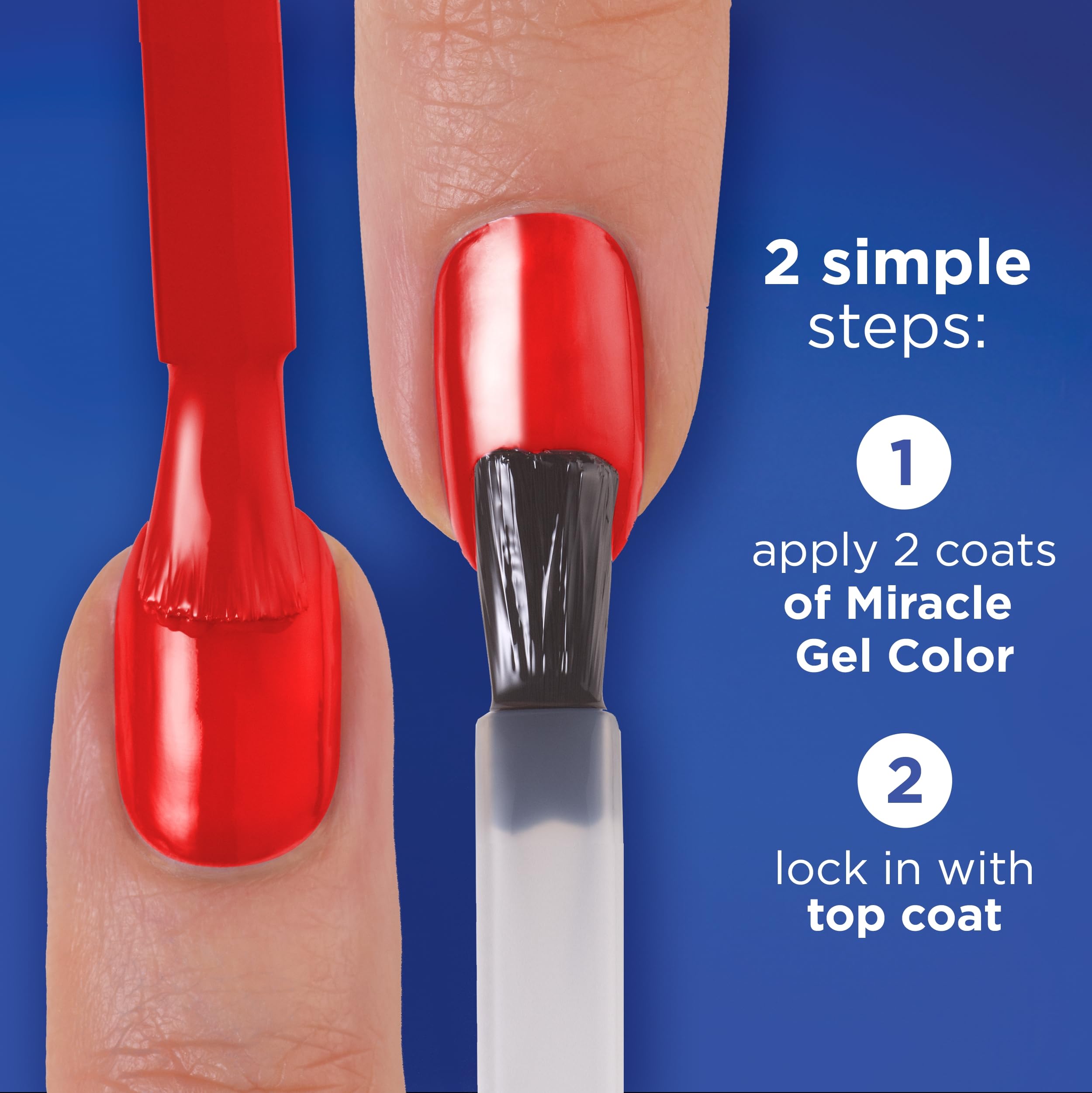 Sally Hansen Miracle Gel Glitterstorm ideal para combinar con otros tonos Miracle Gel.