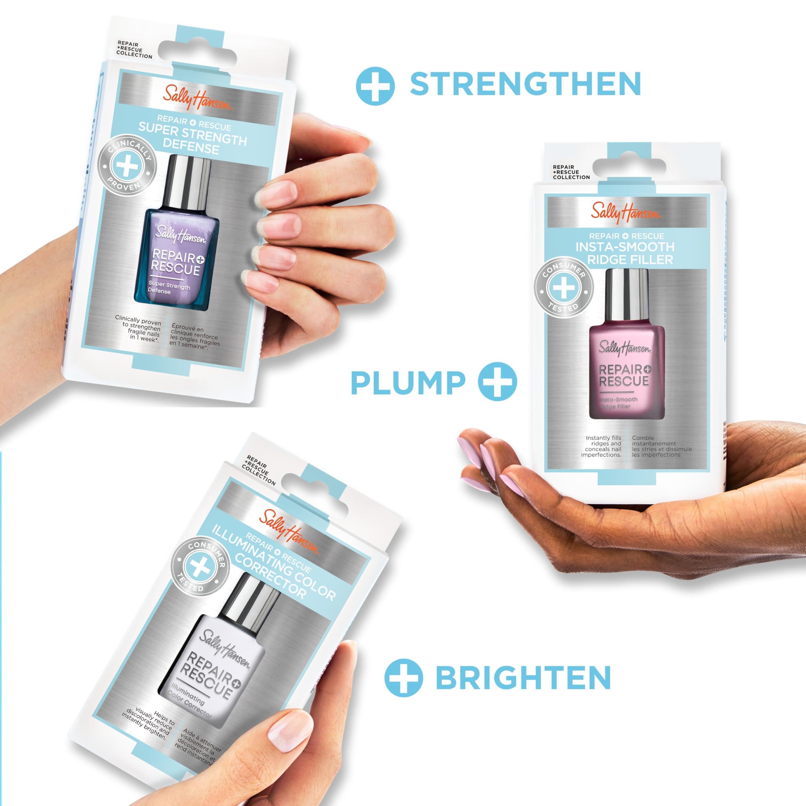 Sally Hansen Repair + Rescue aporta durabilidad y reduce quiebre