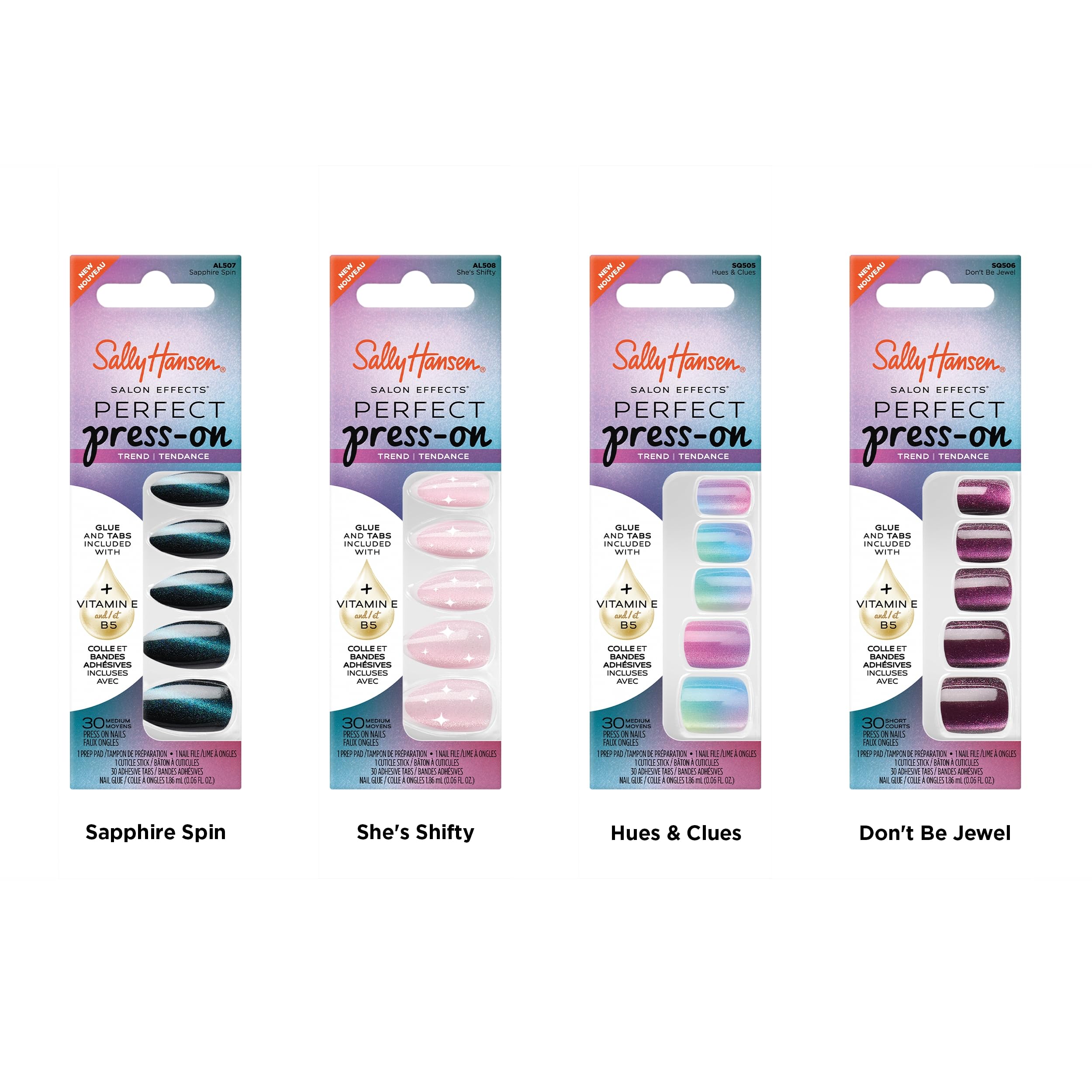 Resultado pulido gracias a la fórmula no dañina de Sally Hansen