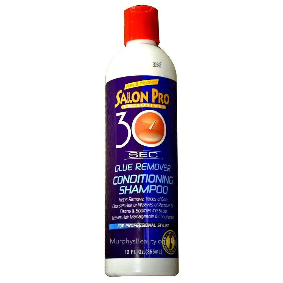 Salon Pro champú removedor, botella blanca, limpieza rápida del cabello