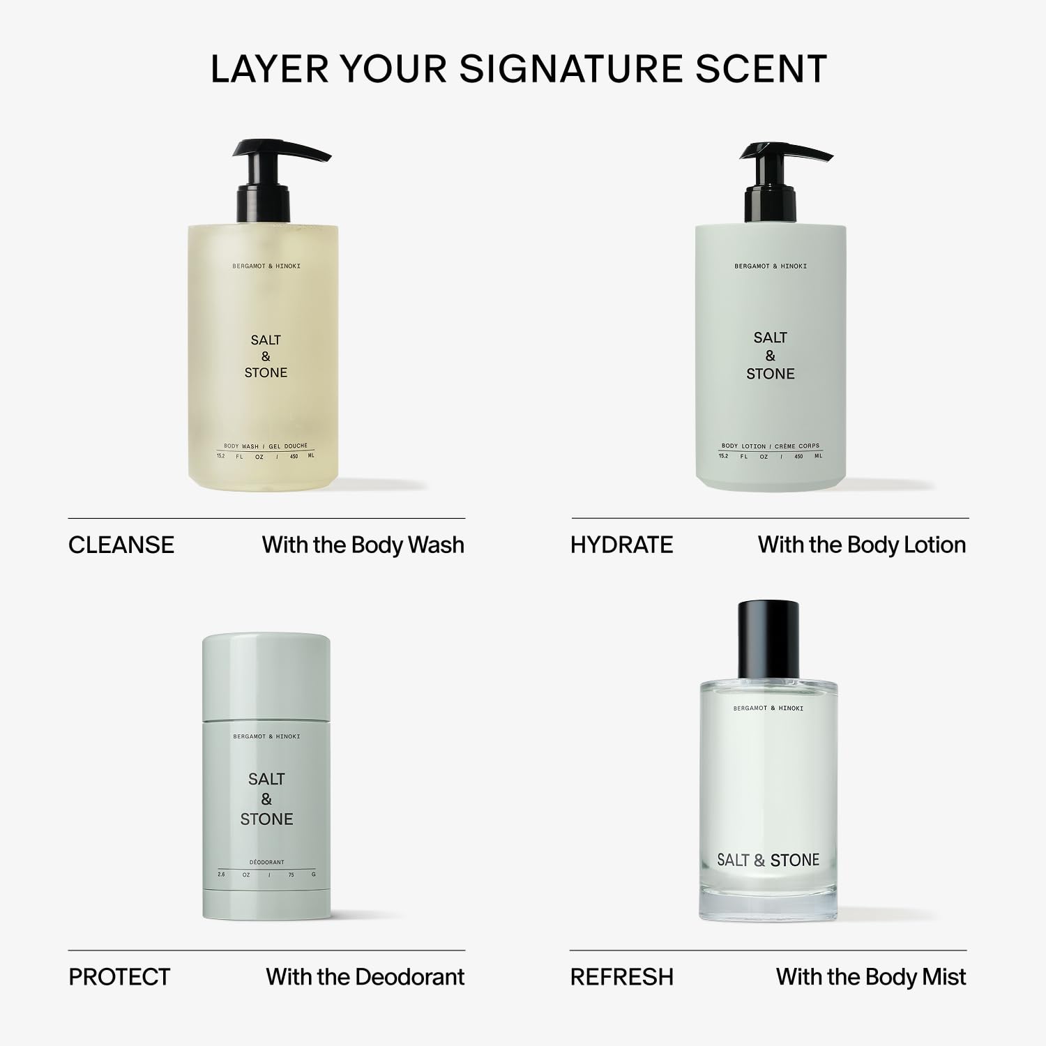 Salt & Stone cruelty-free Leaping Bunny certified deodorant.