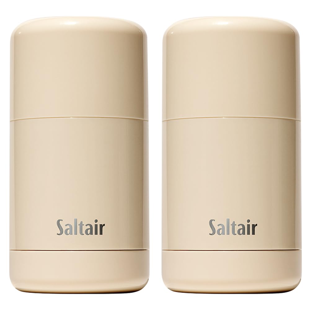 Saltair Salt Water Vanilla Desodorante con aroma suave y empaque 2PK para uso diario